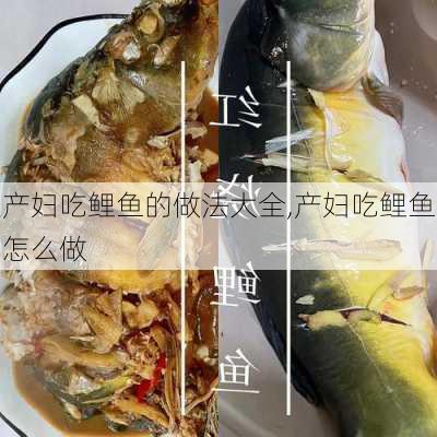 产妇吃鲤鱼的做法大全,产妇吃鲤鱼怎么做-第1张图片-石头美食网