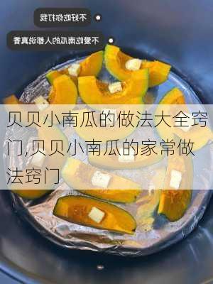 贝贝小南瓜的做法大全窍门,贝贝小南瓜的家常做法窍门-第2张图片-石头美食网