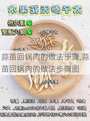 蒜苗回锅肉的做法步骤,蒜苗回锅肉的做法步骤图