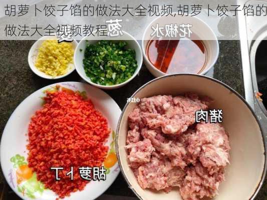 胡萝卜饺子馅的做法大全视频,胡萝卜饺子馅的做法大全视频教程-第3张图片-石头美食网