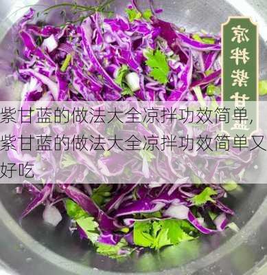 紫甘蓝的做法大全凉拌功效简单,紫甘蓝的做法大全凉拌功效简单又好吃-第3张图片-石头美食网