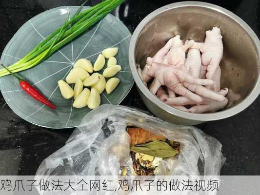 鸡爪子做法大全网红,鸡爪子的做法视频-第3张图片-石头美食网