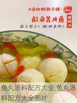 鱼丸汤料配方大全,鱼丸汤料配方大全图片-第3张图片-石头美食网