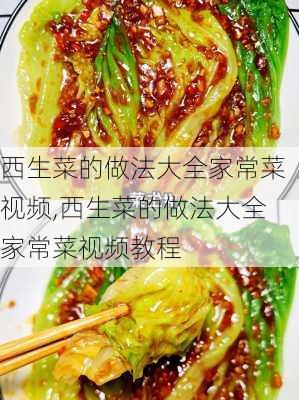 西生菜的做法大全家常菜视频,西生菜的做法大全家常菜视频教程-第3张图片-石头美食网