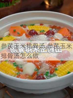 参芪玉米排骨汤,参芪玉米排骨汤怎么做-第2张图片-石头美食网