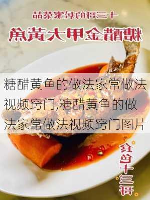 糖醋黄鱼的做法家常做法视频窍门,糖醋黄鱼的做法家常做法视频窍门图片-第2张图片-石头美食网