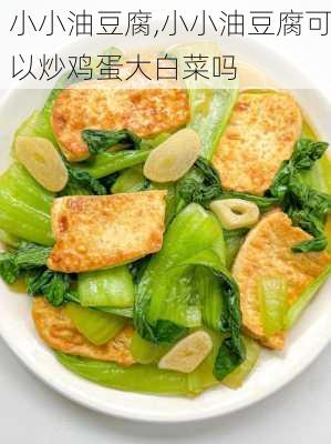 小小油豆腐,小小油豆腐可以炒鸡蛋大白菜吗-第2张图片-石头美食网