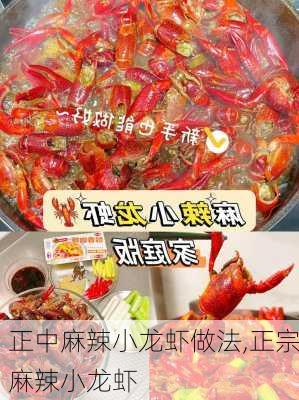 正中麻辣小龙虾做法,正宗麻辣小龙虾