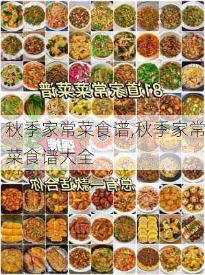 秋季家常菜食谱,秋季家常菜食谱大全