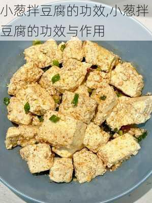 小葱拌豆腐的功效,小葱拌豆腐的功效与作用-第3张图片-石头美食网