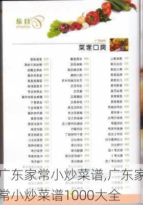 广东家常小炒菜谱,广东家常小炒菜谱1000大全-第2张图片-石头美食网