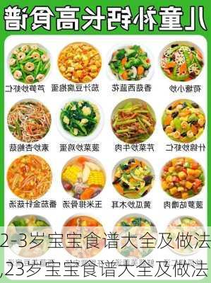 2-3岁宝宝食谱大全及做法,23岁宝宝食谱大全及做法-第2张图片-石头美食网