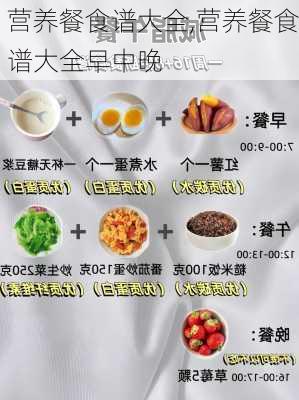 营养餐食谱大全,营养餐食谱大全早中晚-第3张图片-石头美食网