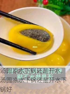 汤圆凉水下锅还是开水,汤圆凉水下锅还是开水下锅好-第3张图片-石头美食网