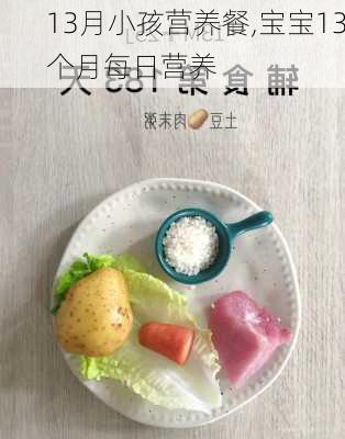 13月小孩营养餐,宝宝13个月每日营养-第3张图片-石头美食网