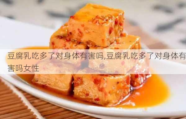 豆腐乳吃多了对身体有害吗,豆腐乳吃多了对身体有害吗女性-第2张图片-石头美食网