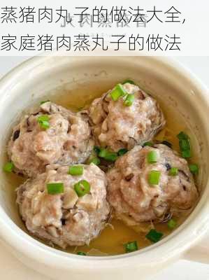 蒸猪肉丸子的做法大全,家庭猪肉蒸丸子的做法-第1张图片-石头美食网