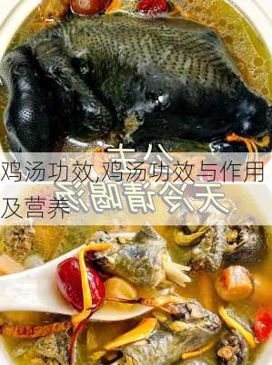 鸡汤功效,鸡汤功效与作用及营养-第1张图片-石头美食网